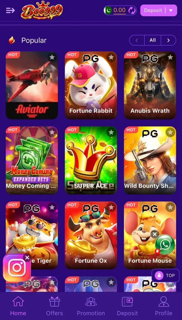Boo999 Game